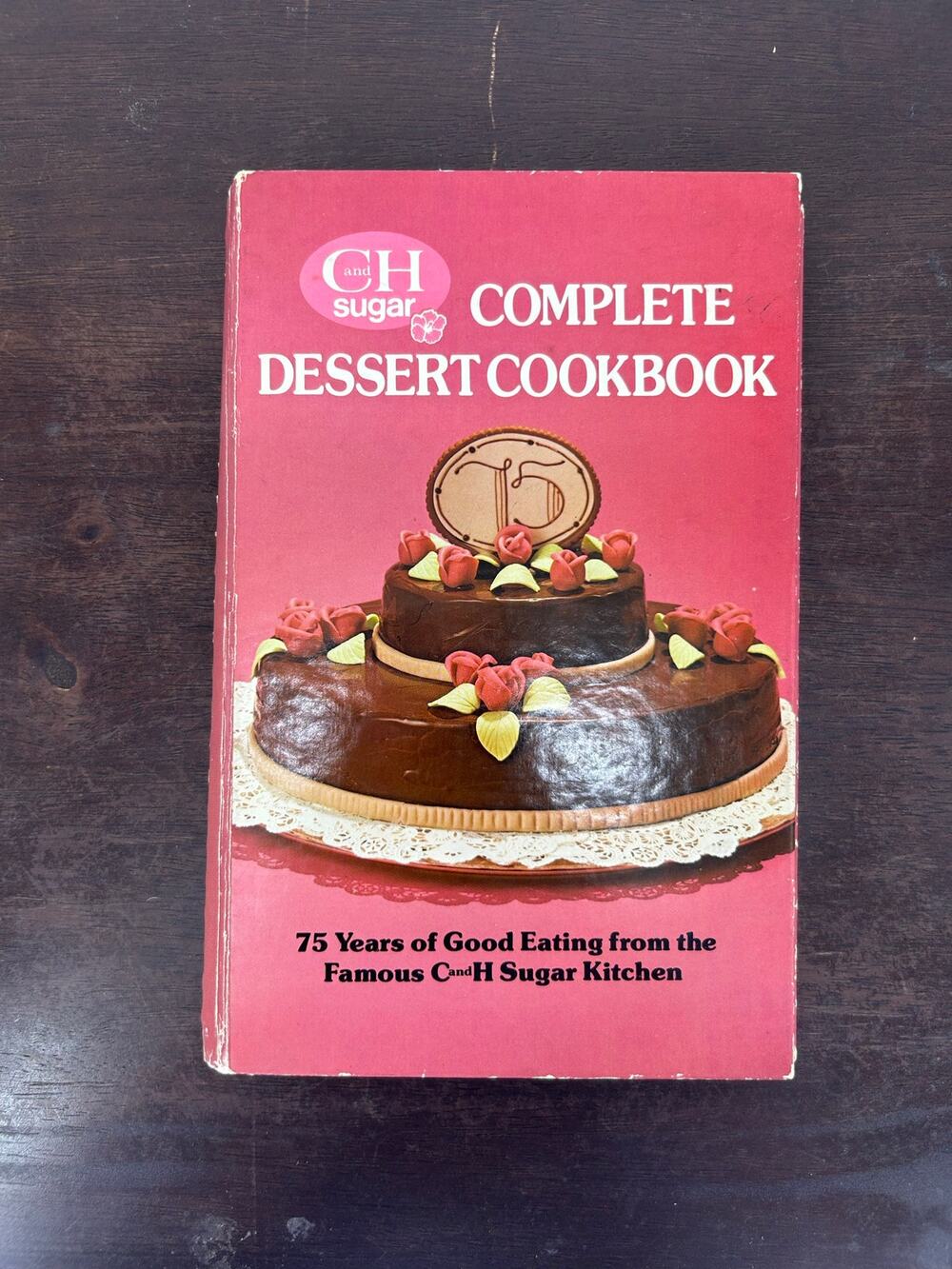 Vintage C&H Sugar Complete Dessert Cookbook Retro Recipes Baking Excellent Cond